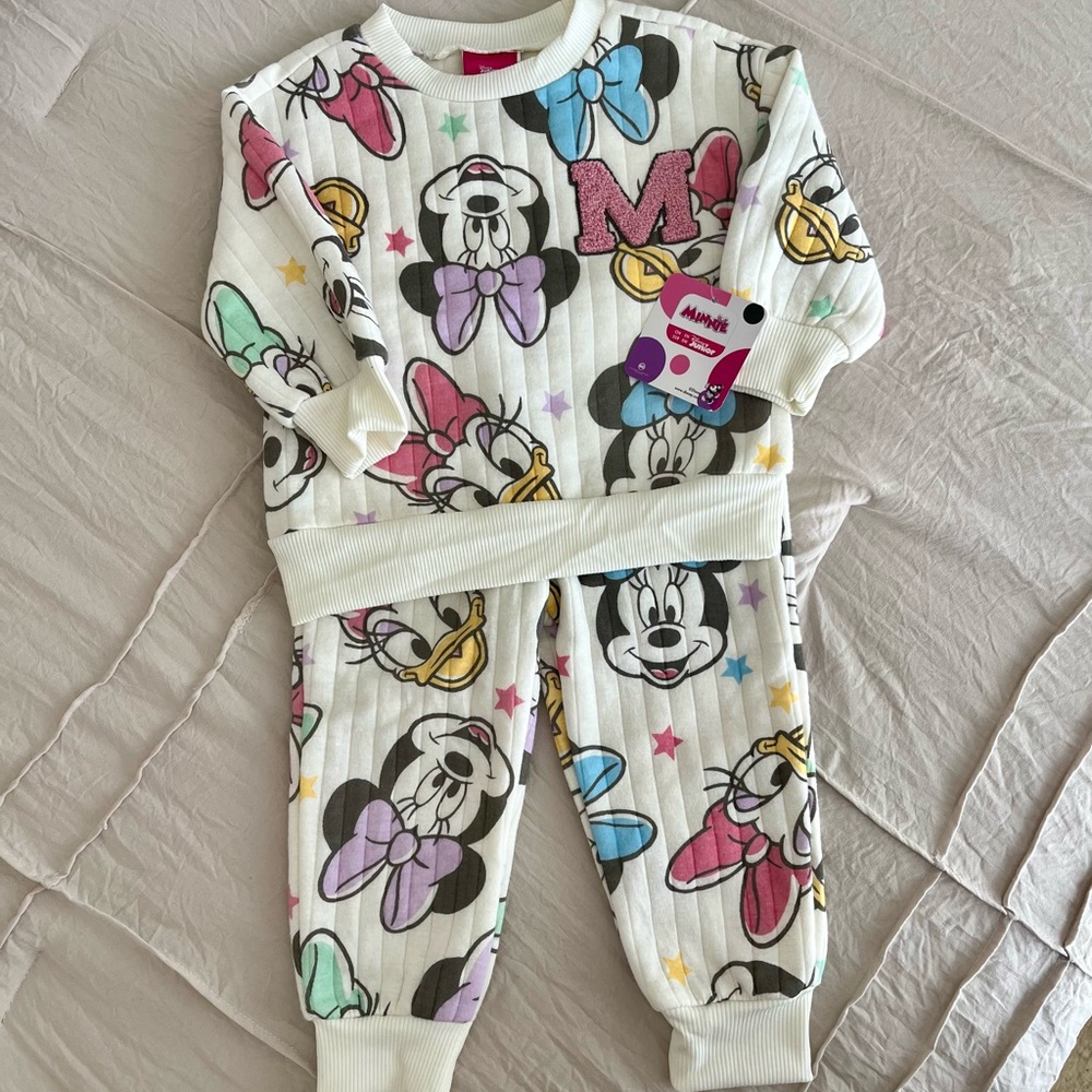 Disney Junior 2-pieces set for baby girl Size 12m NEW WITH TAGS